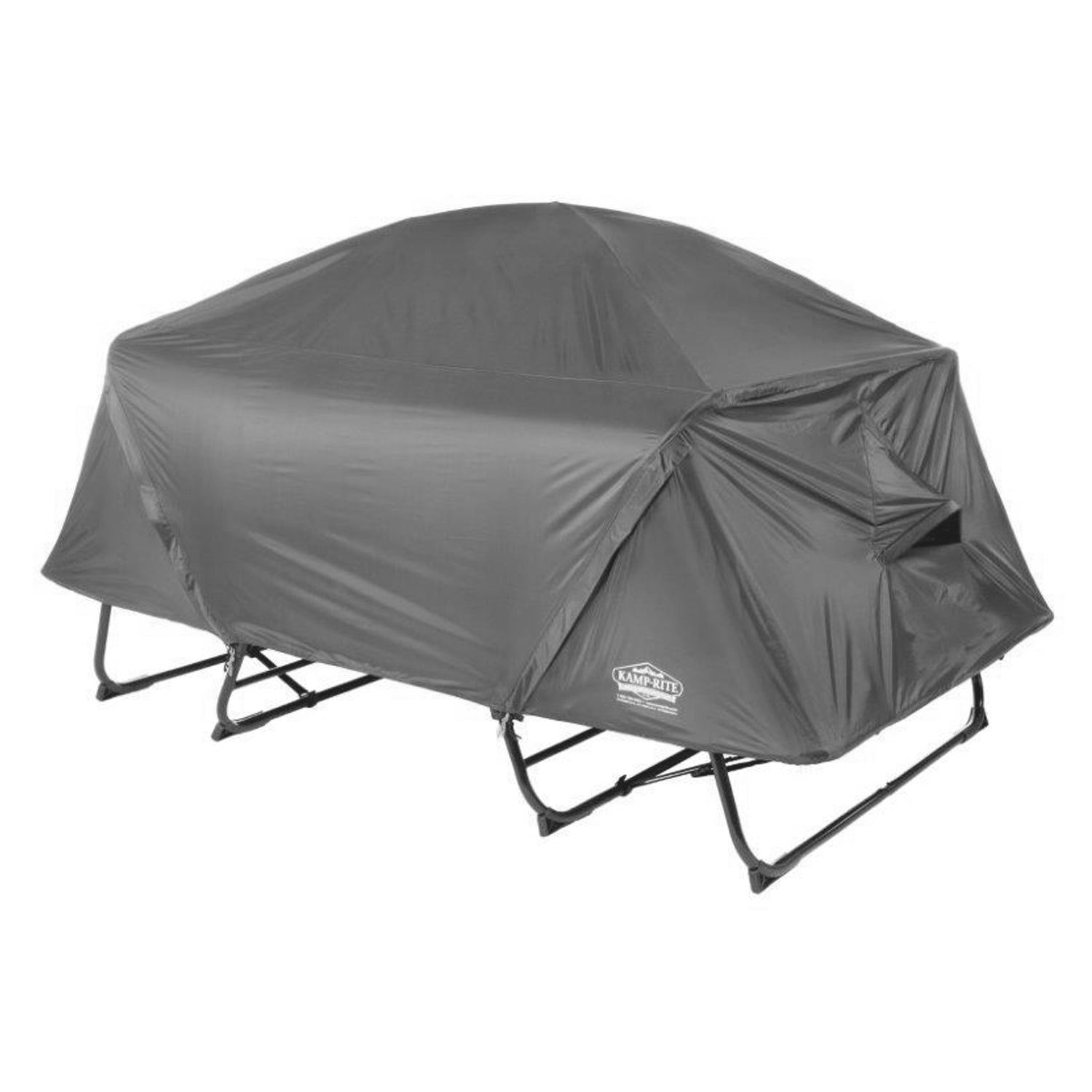 Kamp-Rite Oversize Portable Cot, Chair, and Tent, Easy Setup, Gray 2 Pk - 259232