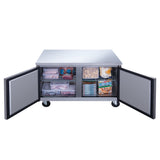 Chef AAA -  Commercial 60" Undercounter Worktop Refrigerator 15.5cu.ft NSF - TUC60R