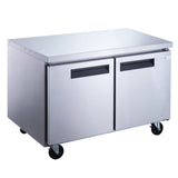 Chef AAA -  Commercial 60" Undercounter Worktop Refrigerator 15.5cu.ft NSF - TUC60R