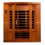 Dynamic Bergamo 4-person Low EMF Under 8MG FAR Infrared Sauna