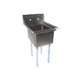 John Boos E1S8-15-14 E-Series 1-Compartment Sink - JBE1S81514