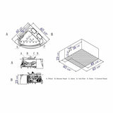 EAGO 5ft Clear Rounded Corner Acrylic Whirlpool Bathtub for Two AM199ETL