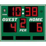 Electro-Mech Outdoor Portable Multi-Sport Scoreboard (5'x4') - LX1320