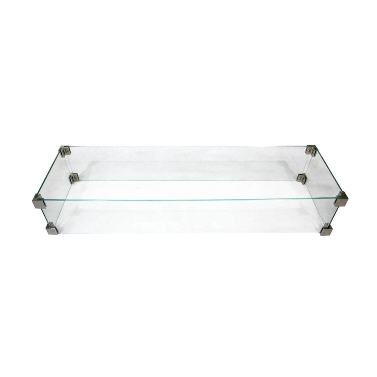 Elementi - Wind Screen Accessory for Granville, Hampton, and Sonoma Fire Tables OFG121-WS