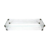 Elementi - Wind Screen Accessory for Granville, Hampton, and Sonoma Fire Tables OFG121-WS