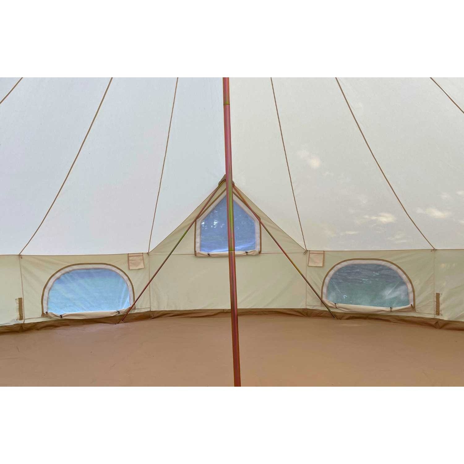 19' (6M) Zephyr™ Tent Cabin | Canvas Bell Tent - Backyard Provider