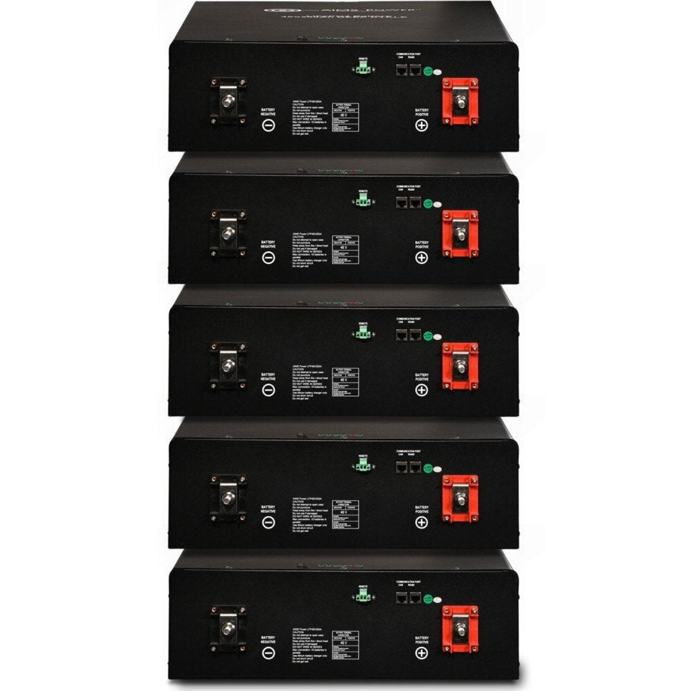 Aims Power Dual Lithium Battery Cabinet Set 230VDC |192AMPS | 44,160 Watt Hours