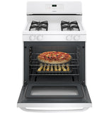 HOTPOINT  30" Free-Standing Standard Clean Gas Range - RGBS400DMWW-KT