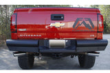 Fab Fours Black Steel Elite Rear Bumper 2014-2018 Chevy Silverado 1500 CS14-U3150-1