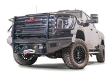 Fab Fours GMC Sierra 2500/3500 2024-2025 Black Steel Front Bumper with Full Guard - GM24-S6260-1