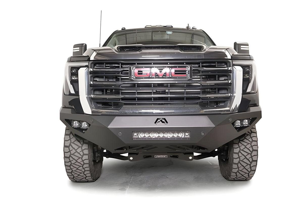Fab Fours GMC Sierra 2500/3500 2024-2025 Vengeance Front Bumper No Guard - GM24-V6251-1