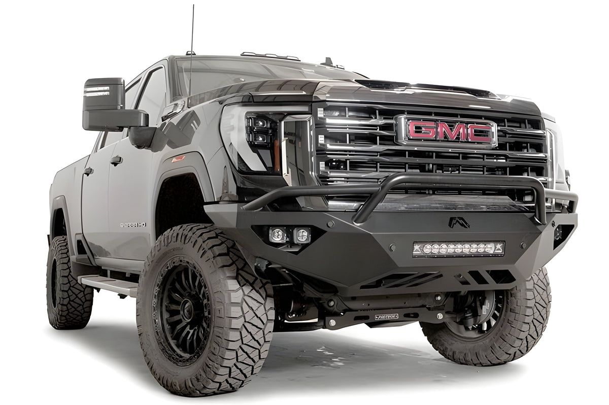 Fab Fours GMC Sierra 2500/3500 2024-2025 Vengeance Front Bumper Pre-Runner Guard - GM24-V6252-1