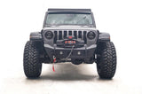Fab Fours Jeep Wrangler JL 2018-2025 Stubby Front Bumper No Guard - JL18-B4751-1