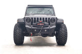 Fab Fours Jeep Gladiator 2020-2025 Stubby Front Bumper No Guard -  JL18-B4751-1