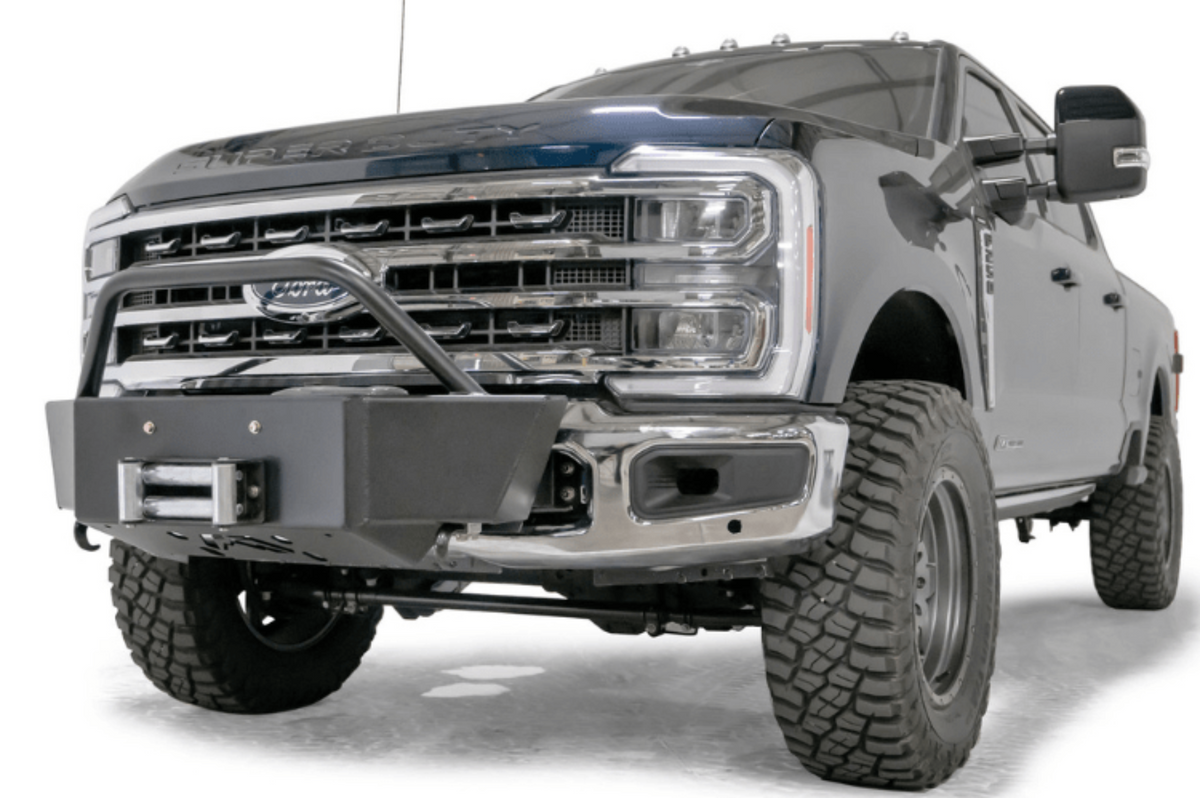 Fab Fours Ford F250/F350 Superduty 2023-2024 Winch Mount Front Bumper Large Frame - FS23-N5960-1