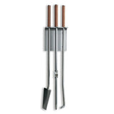 Peter Maly Fireside Tool Set - Wall Mount - CO-PMTW