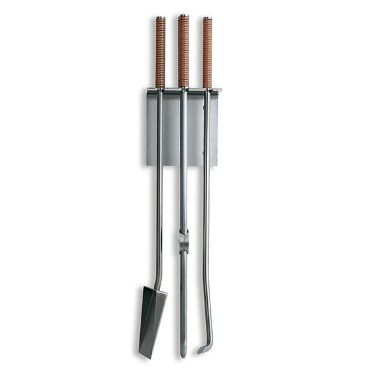 Peter Maly Fireside Tool Set - Wall Mount - CO-PMTW
