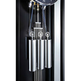 Kieninger Floor Clock, Silver Accents, Open Escapement, Black - FL 0137-96-02