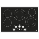 GE APPLIANCES JEP5030STSS GE® 30" Built-In knob Control Electric Cooktop - JEP5030STSS