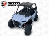 Moto Armor Polaris RZR Trail Aluminum Roof (With Sunroof) (2 Seat) - MA-RZTRL-RF-2-AL-BLK