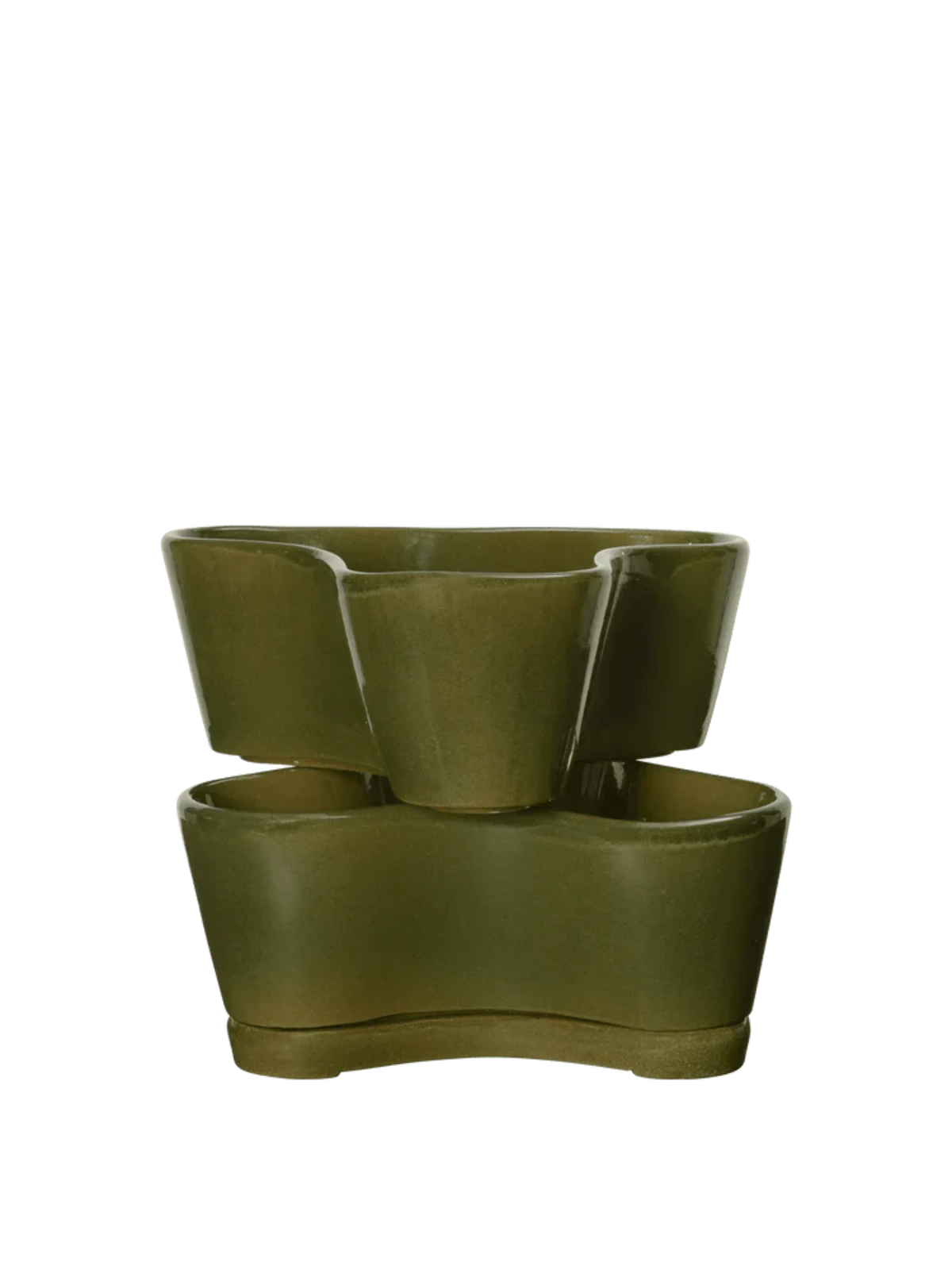 Ferm Living Gemi Stackable Planters - Set of 2 - 1104271078