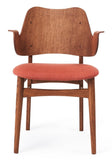 Warm Nordic Gesture Dining Chair - Upholstered Seat - 2405026
