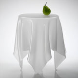 Essey Grand Illusion Side Table - Ice White