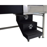 Groomer's Best Stainless Steel Elite Dog Grooming Bath Tub w/ Steps - GB-GB48EL-L-B