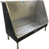 Groomer's Best Stainless Steel Elite Walk-In Dog Grooming Bath Tub - GB-GB48WI-B-L