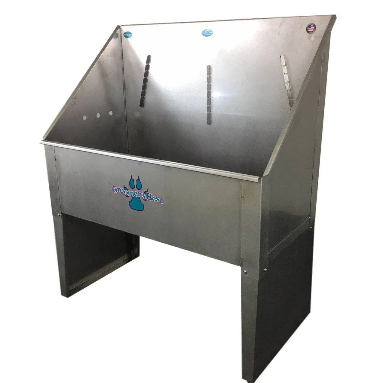 Groomer's Best Stainless Steel Dog Grooming Bath Tub - GB-GB36ST-L