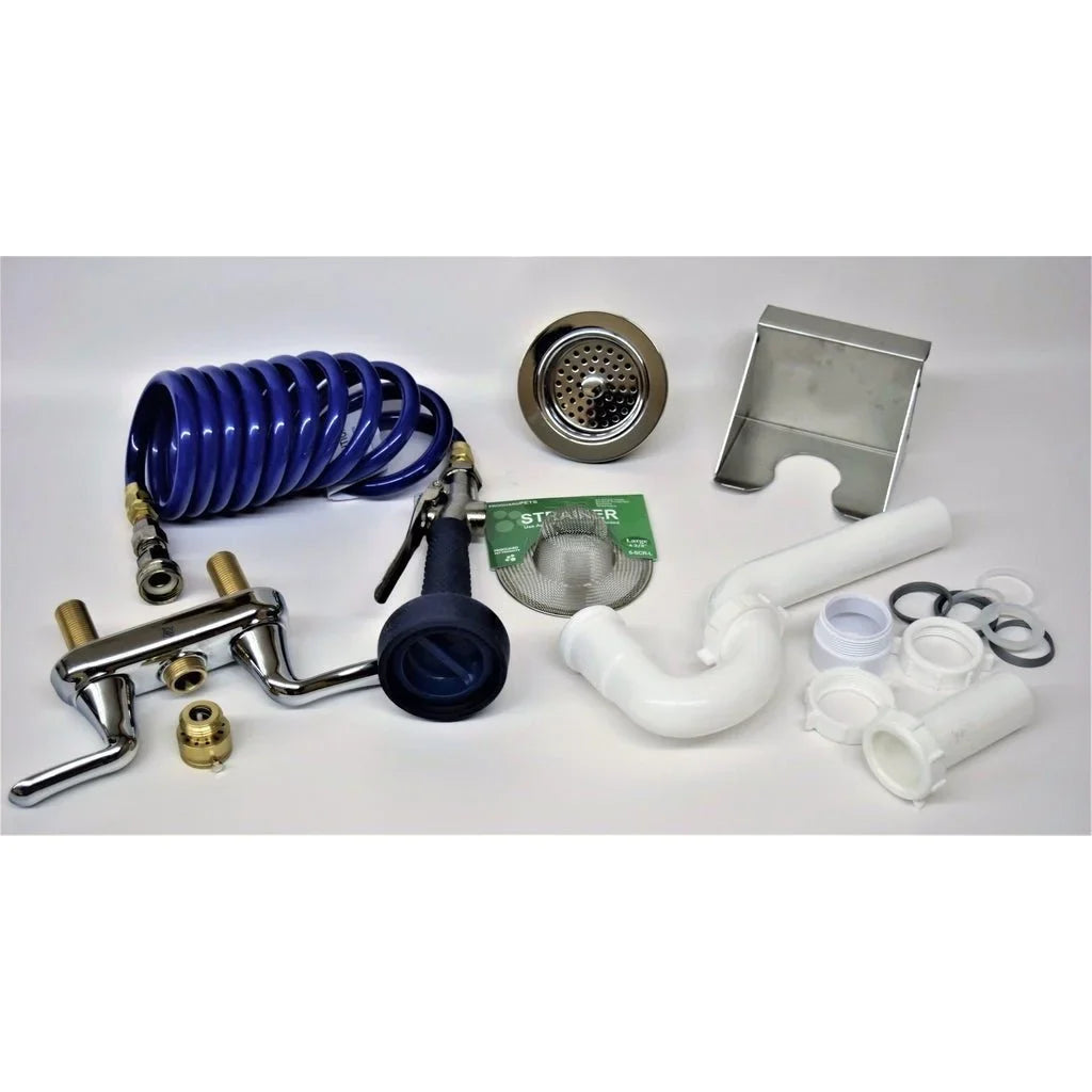 Groomer's Best Plumbing, Faucet and Sprayer Kit - GB-GBUPK