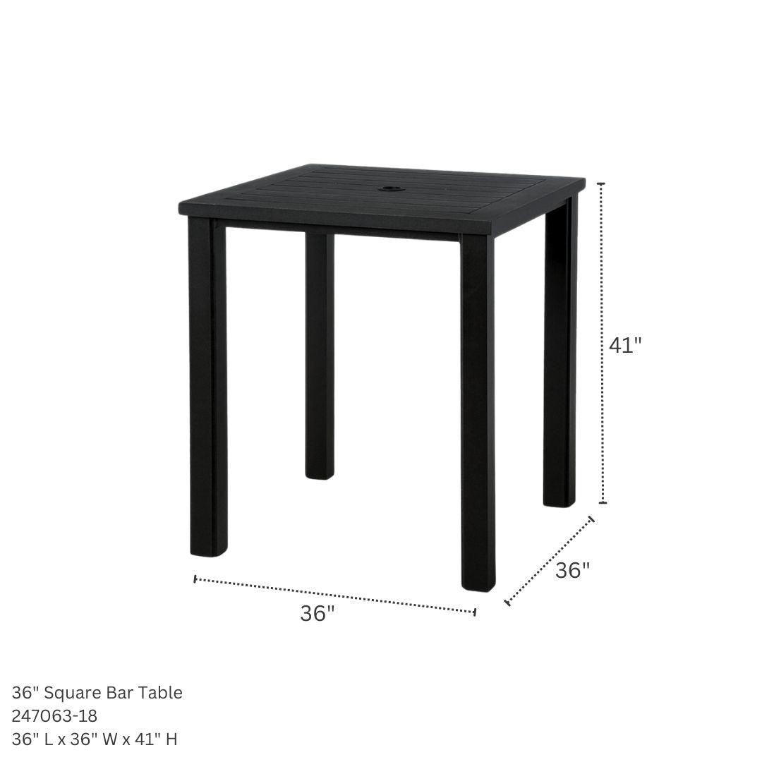 Hanamint Sherwood 36" Bar Set 3 Piece Set -16725