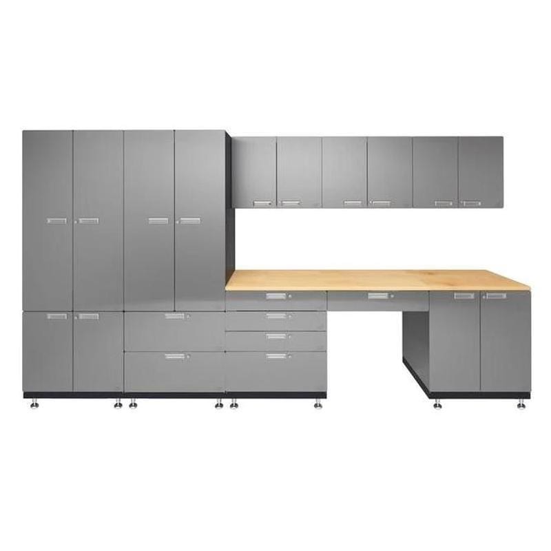 Hercke Kit 5 – Storage Desk Garage Cabinet System