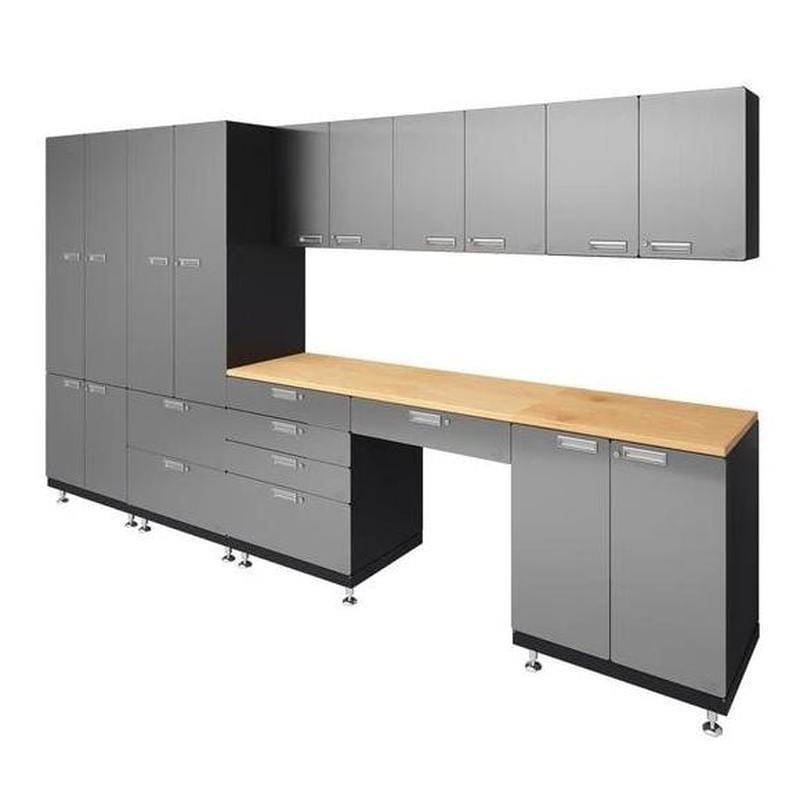 Hercke Kit 5 – Storage Desk Garage Cabinet System