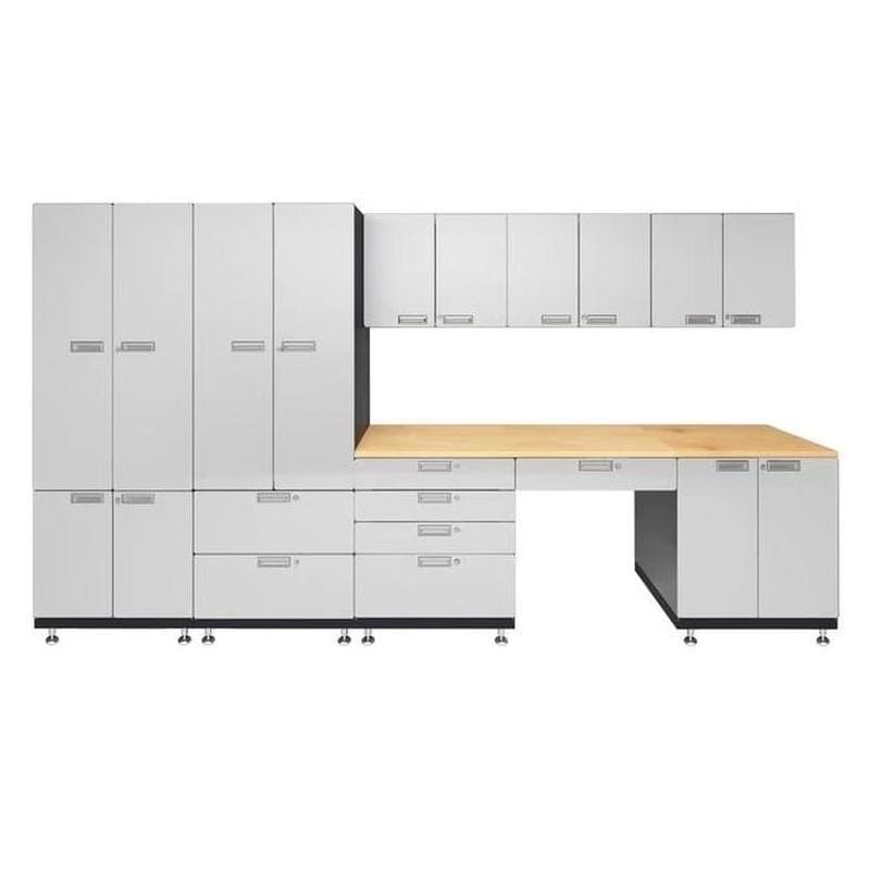 Hercke Kit 5 – Storage Desk Garage Cabinet System