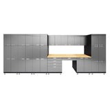 Hercke Kit 6 – Double Storage Desk Garage Cabinet System
