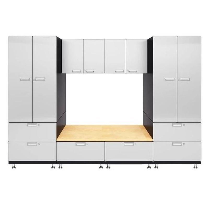 Hercke Kit 9 – Storage Bench Garage Cabinet System