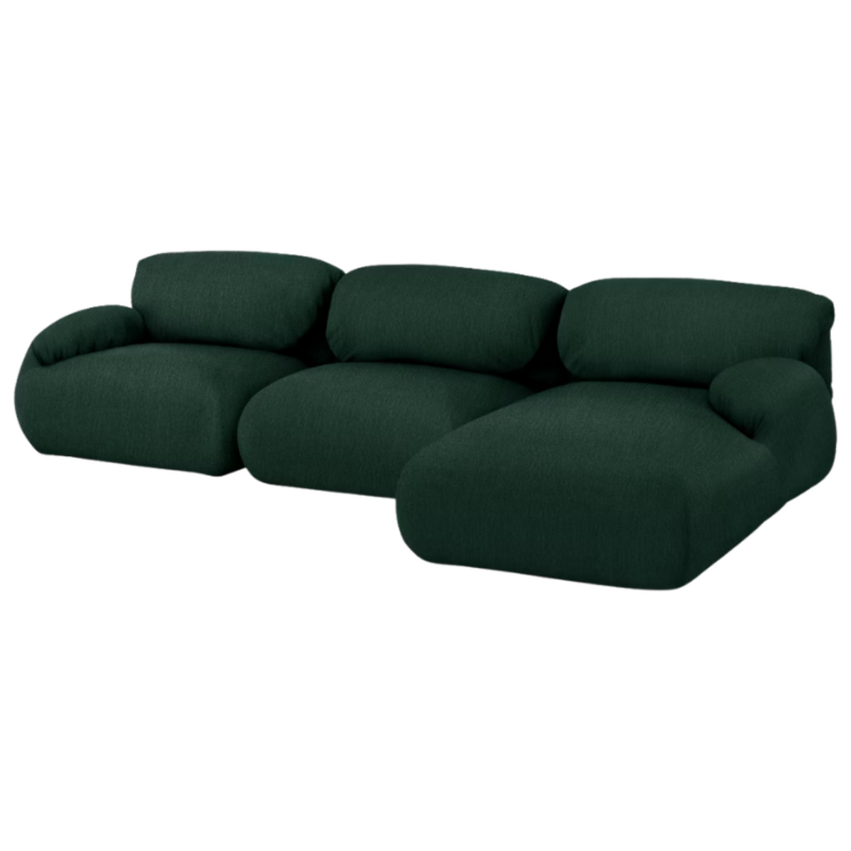 Herman Miller Luva Modular Three Seater Sectional -  HER-GLR550LNRNFR9DA03