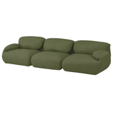 Herman Miller Luva Modular Three Seater Sofa - HER-GLR500LNRNFRZMD49