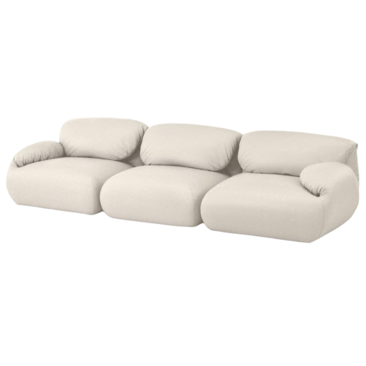 Herman Miller Luva Modular Three Seater Sofa - HER-GLR500LNRNFRZMD49
