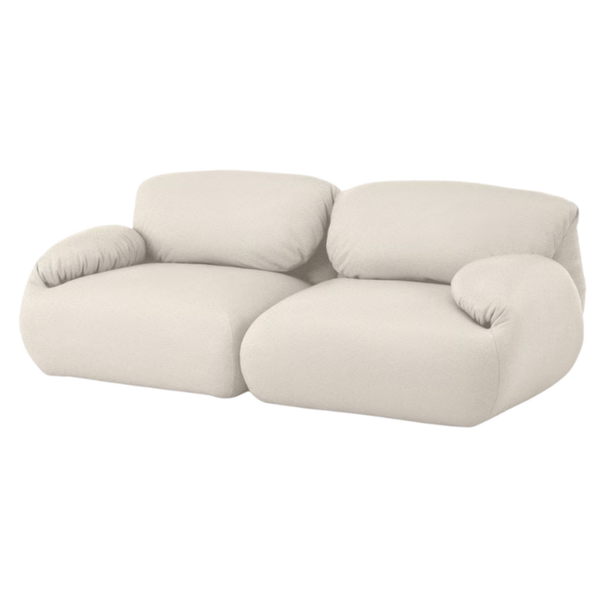 Herman Miller Luva Modular Two Seater Sofa - HER-GLR400LRNFR9DA03