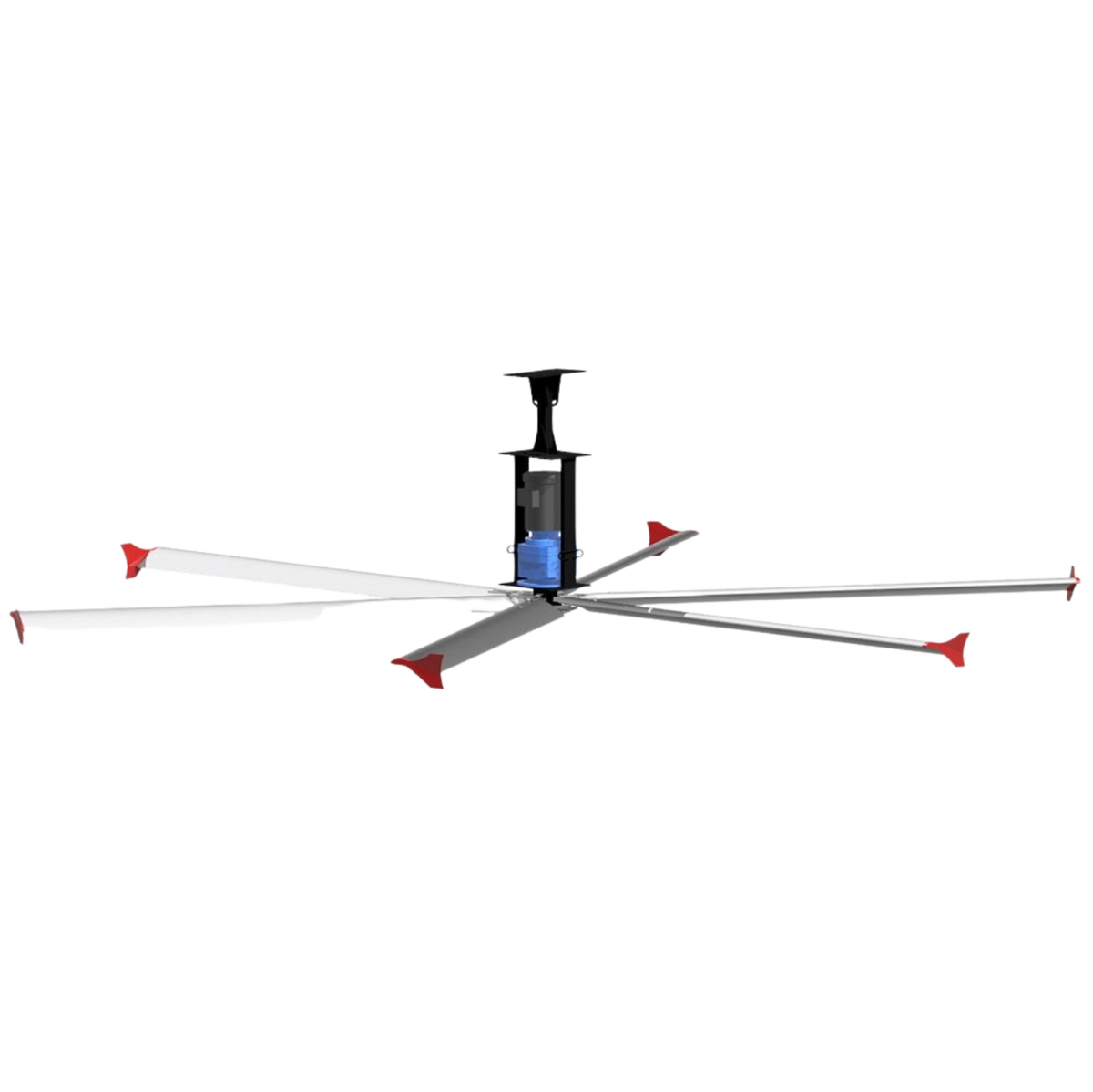 Canarm Hexa-Lite HVLS 12 Foot Blade Industrial Fan New - 6L12-115-1