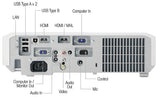 Hitachi CP-WX30LWN 3LCD Projector - CPWX30LWN