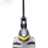 KAKA Industrial HN-1104 Heavy-Duty Metal Corner Notcher, 4x4" Blade,11-Ga Mild Steel - 172403