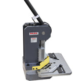 KAKA Industrial HN-1104 Heavy-Duty Metal Corner Notcher, 4x4" Blade,11-Ga Mild Steel - 172403