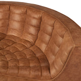 Ethnicraft N701 Round Leather Corner - ETH-20079