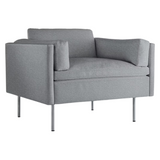 Herman Miller Bolster Armchair - HER-AL1C1000SBRS3CY03NFR