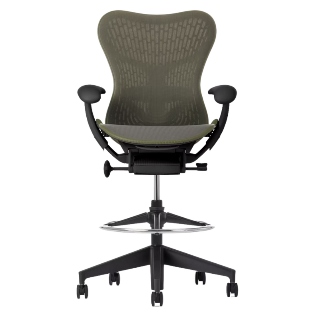 Herman Miller Mirra 2 Stool  - HER-MRFN753AWAPTRAZMZMZMAJTRA1A711C7