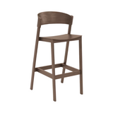 Muuto Cover Bar Stool - KNO-MUU-MCVRSTBW-OAK
