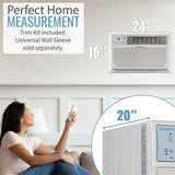 Keystone - 10, 000 BTU Through The Wall Heat/Cool, R32 | - KSTAT10-2HD